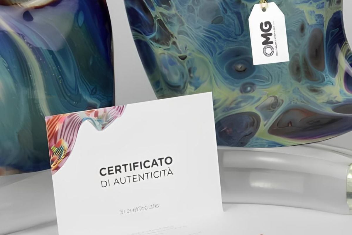 Certificato di autenticità cartaceo