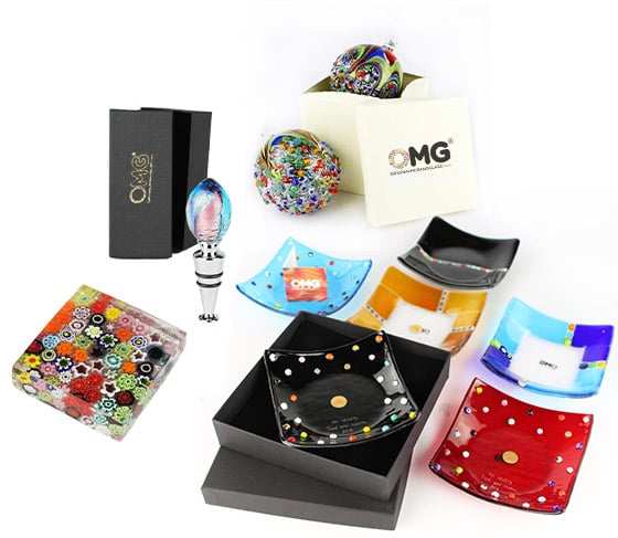 REGALI AZIENDALI IN VETRO DI MURANO - GADGETS MADE IN ITALY vetro