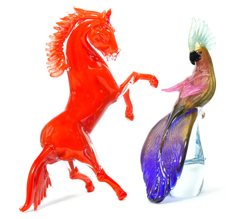 SCULTURE ANIMALI vetro