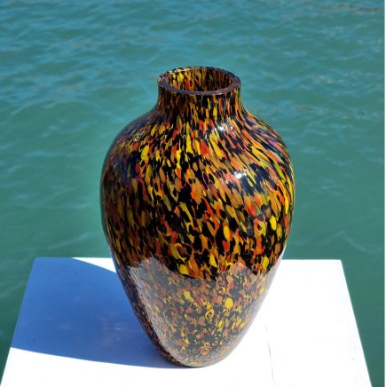 Amphora Vase - Multicolor - Original Murano Glass OMG