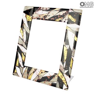 Photo Frame Nuance - Black - Original Murano Glass OMG