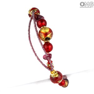Bracelet Aurelia - with Gold - Original Murano Glass