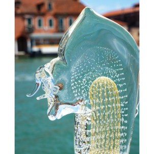 Toro Scultura Sommersa Oro - Original Murano glass