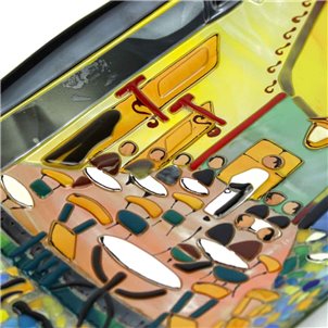 The caffe Plate - Van Gogh Tribute - Oval