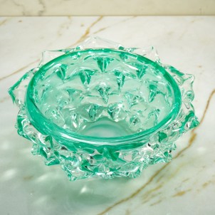 Thorns centerpiece - Aquamarine - Centerpiece - Original Murano Glass OMG
