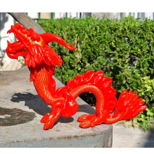 Drago Shenron - Oro - Vetro di Murano Originale OMG