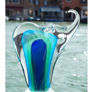 Elefante Scultura Sommersa BG - Original Murano glass