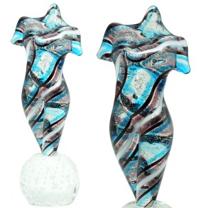 Female Body - Sculpture - Original Murano Glass OMG