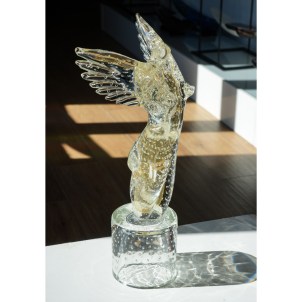 Nike Scultura Sommersa Oro - Original Murano glass