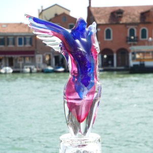 Nike Scultura Sommersa - Original Murano glass