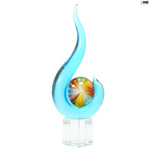 Abstract Sculpture Exclusiva - Original Murano Glass