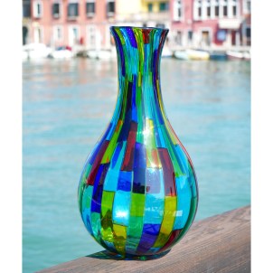 Vase Dappled Ampoule Cannes - Original Glass Murano OMG