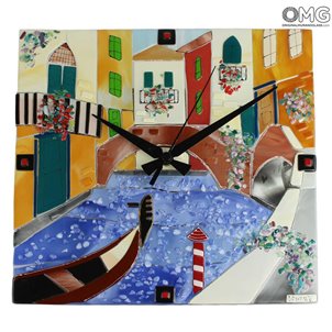 Venice View - Wall Clock