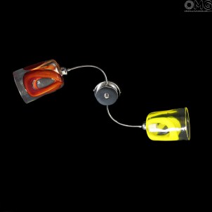 Ceiling Lamp Chagall - 2 lights - Original Murano Glass