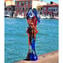 Lovers Sculpture - OneLove - Blue orange decoration