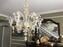 Venetian Chandelier Elegante - Gold 24kt + Pendants - Murano Glass