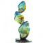 Into the abyss - Sculpture in chalcedony - Original Murano glass Omg