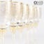 Drinking Glass Wine - 6 Pieces Set Barocco