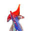 Papillon Vase - Red - Original Murano Glass OMG