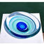 Centerpiece Lake Sommerso - Blu - Original Murano Glass OMG