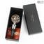 Bottle Stopper Mix Round- Original Murano Glass OMG® + Gift Box