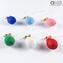 Bottle Perfume Atomizer Blue & Green Avventurine - Different sizes and Color - Murano Glass