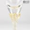 Champagne Drinking Glass  Barocco Flutes - Pieces Set of Two