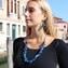 Necklace Aquatic - Light Blue - Original Murano Glass