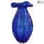 Fashion 60s Small Vase - Blue Venetian Glass Murano OMG®