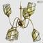 Twister Lamp - Hanging Lamp 6 lights - Original Murano Glass