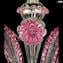 Venetian Chandelier - Ca Foscari - Original Murano Glass - Pink