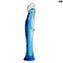 Madonna - Crystal  light blue  - Original  Murano Glass Omg
