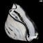 Hanging Lamp - white - Sbruffy - Original Murano Glass