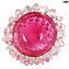 Thorns Vase - pink - Centerpiece - Original Murano Glass OMG