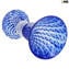 Regal Giglio Cup - Blue - Original Murano Glass OMG
