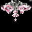 Venetian Chandelier Rosetto Genoa - Original Murano Glass