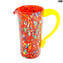 Pitcher murrine - Red - Original Murano Glass OMG