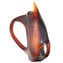 Vase Ansa Black and Amber - Original Murano Glass OMG