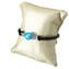 Bracelet Perla Light Blue - with Silver - Original Murano Glass OMG