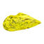 Plate Centerpiece with avventurina - Yellow - Original Murano Glass OMG