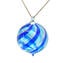 Set di 3 Palle di Natale - Canne Fantasy - Vetro di Murano originale
