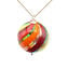 Set di 3 Palle di Natale - Canne Fantasy - Vetro di Murano originale