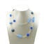 Necklace Flora - Blue - Original Murano Glass OMG