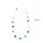 Necklace Flora - Blue - Original Murano Glass OMG