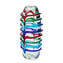 Vase multicolor lava - Original Murano Glass OMG