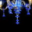 Applique Blu - Murano Glass