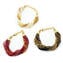 Parure Elif - Conterie - Gold and Red - Original Murano Glass OMG