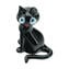 Le Chat noir - Gatto - Vetro di Murano Originale OMG