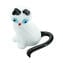 Gatto bianco - Vetro di Murano Originale OMG