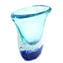 Renaissance Collection - Sommerso Vase - Lightblue & Blue - Original Murano Glass OMG